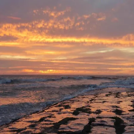 On Seawall With Stunning Views